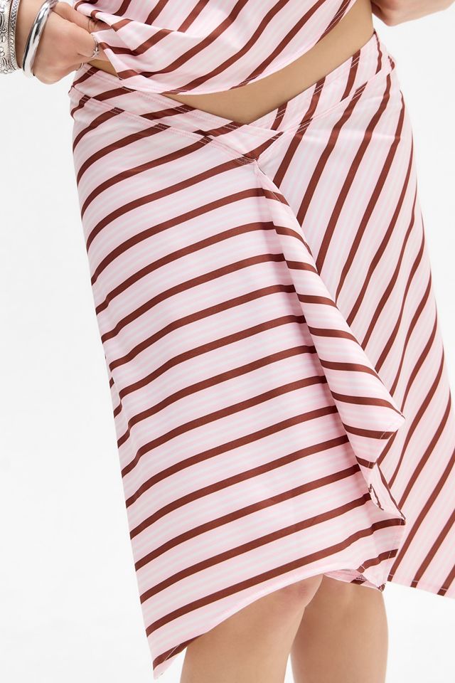 Motel Esmeray Stripe Skirt #2