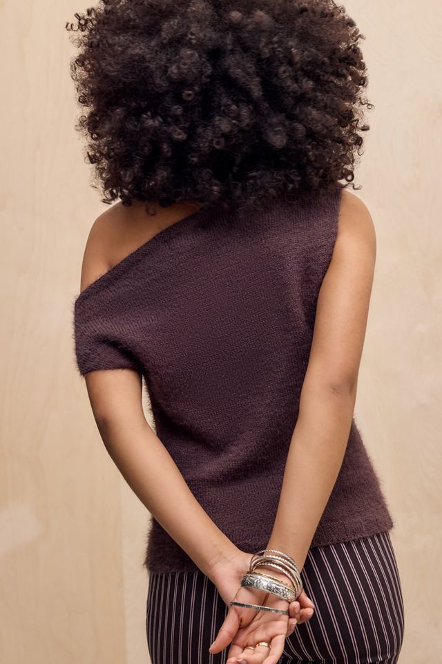 Motel Chocolate Calyce knit Top #3