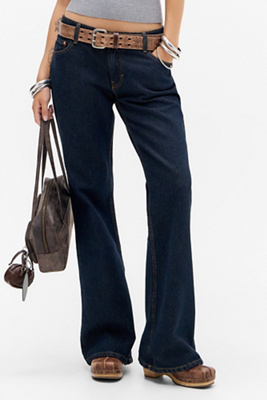 Motel Indigo Rigid Low Rise Flared Jeans Product Page
