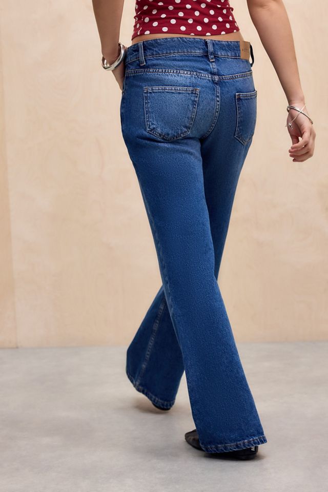 Motel Rigid Flared Jeans mit tiefem Bund #3