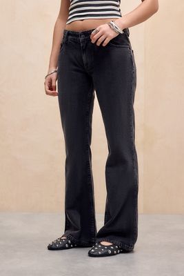 Motel Low Rise Rigid Flare Jeans