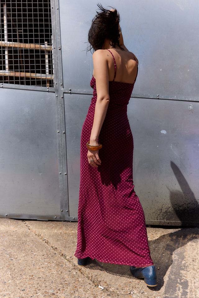 Robe longue à pois Motel Berry Darsih #3
