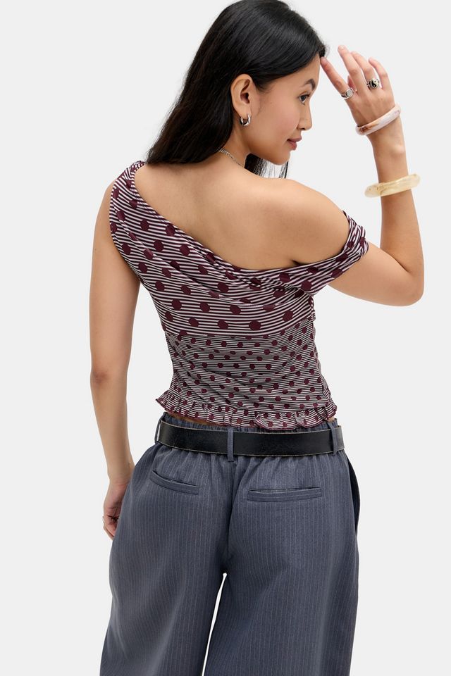 Motel Plum Tarya Spot Top #2