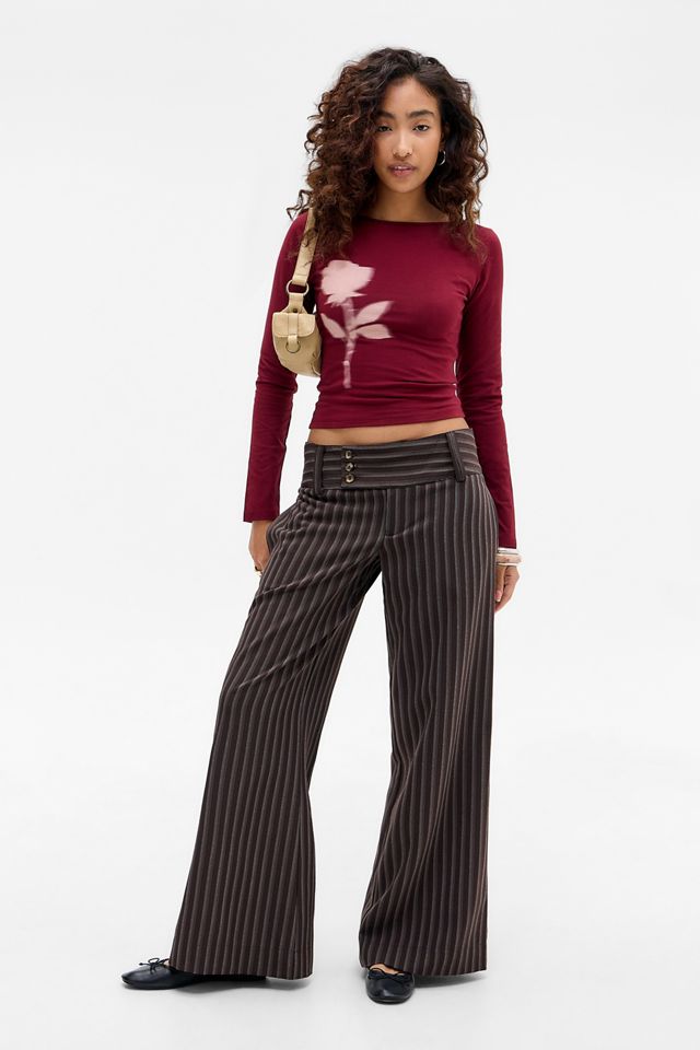 T-shirt à manches longues floral Motel Amabon #1