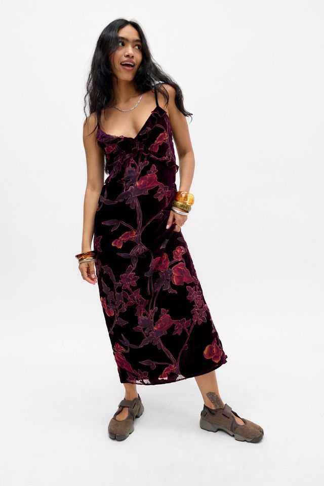 Motel Yamira Devoré Midi Dress #2