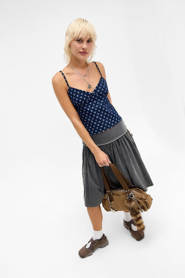 Motel Polka Dot Chambray Cami #2