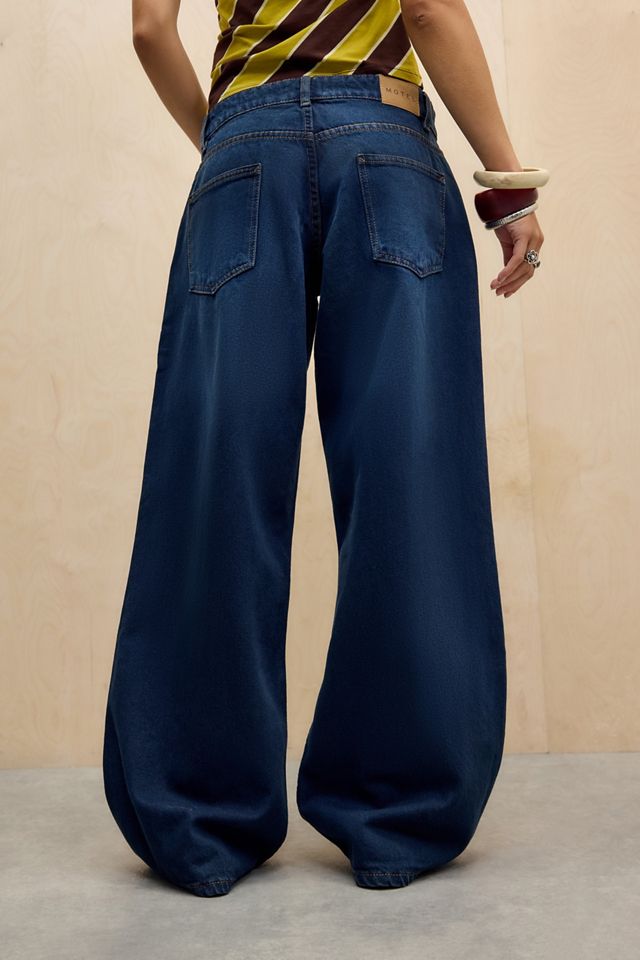 Jeans Holgados de Tiro Bajo Motel #3