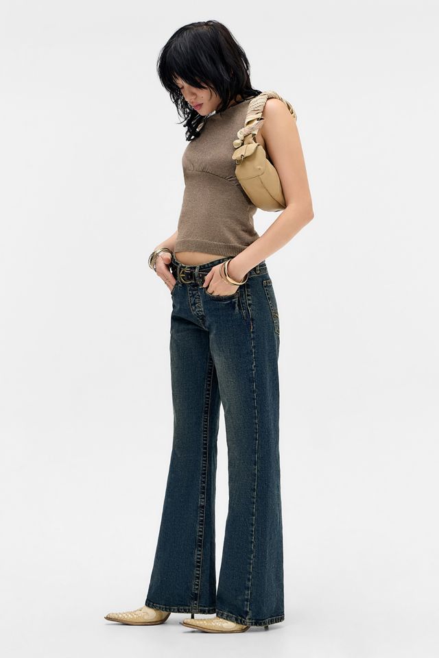 Motel Sojin Lurex Eyelet Top #1