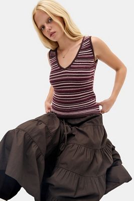 Motel Lycia Knit Sequin Top