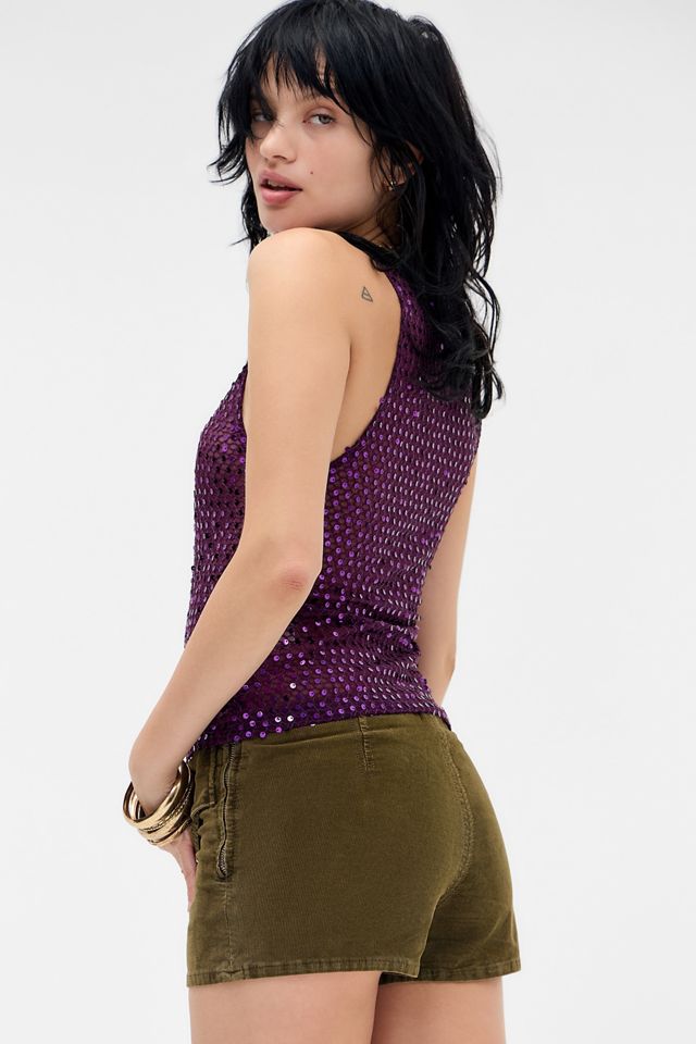 Motel Dudley Sequin Top #3
