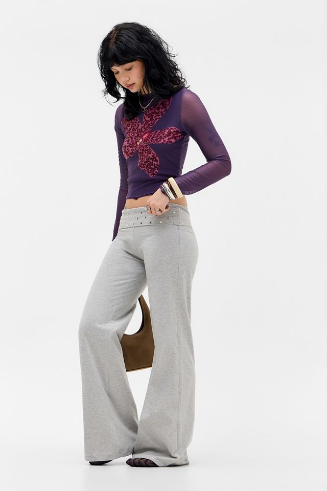 Motel Nevivi Foldover Straight Leg Trousers #2