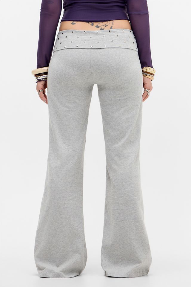 Motel Nevivi Foldover Straight Leg Trousers #3