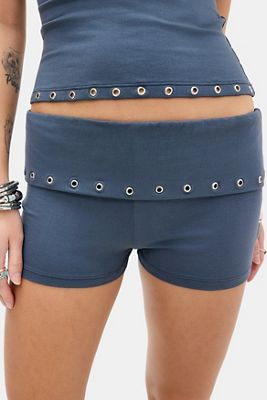 Motel Shorts Micro de Jersey con Ojales Gojo