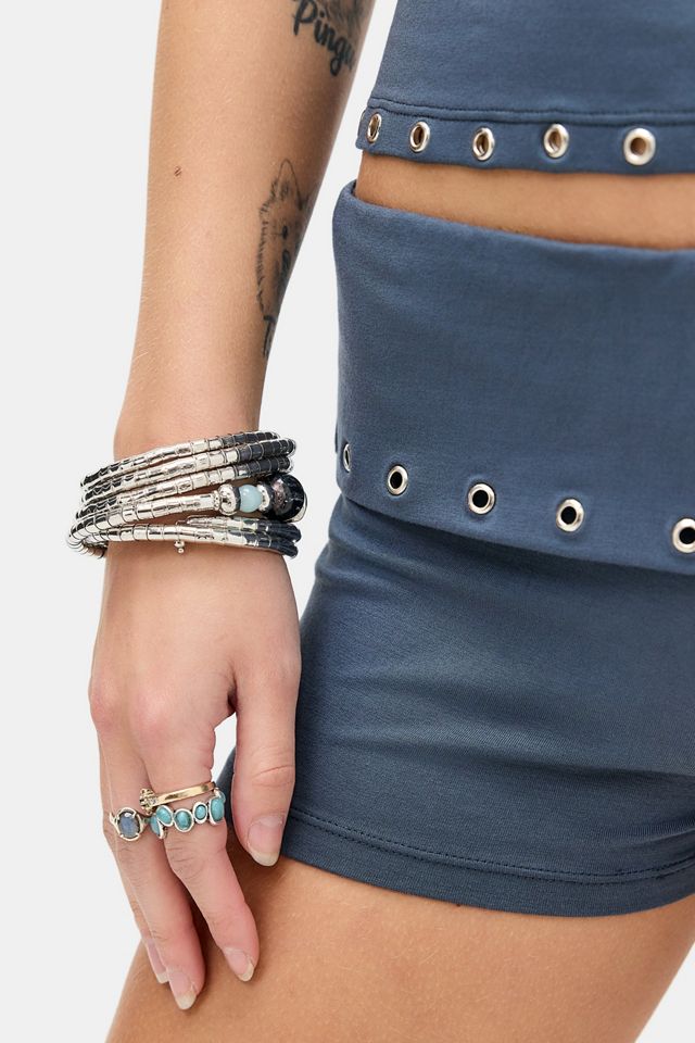 Motel Pantaloncini Micro in Jersey con Occhielli Gojo #2