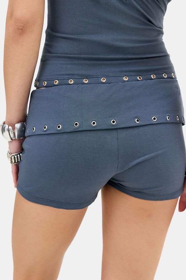 Motel Pantaloncini Micro in Jersey con Occhielli Gojo #3