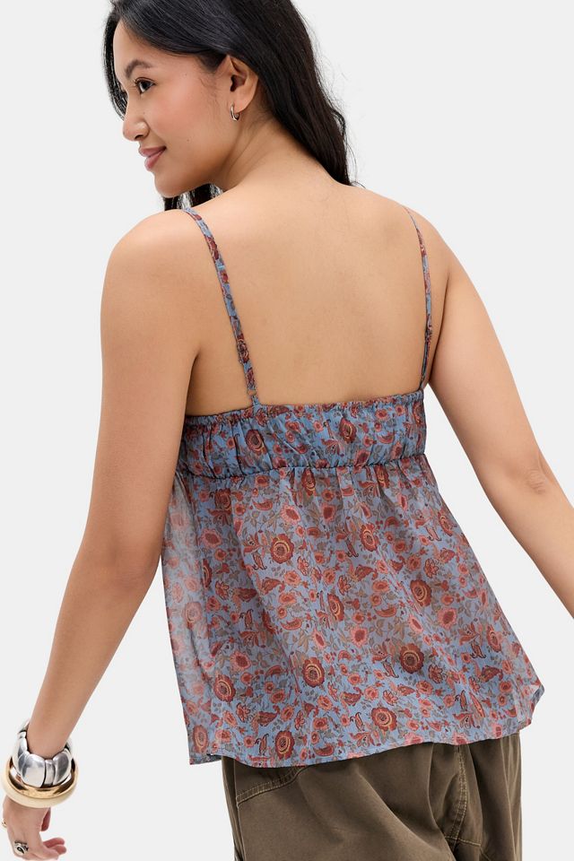 Motel Camden Chiffon-Babydoll-Oberteil #3