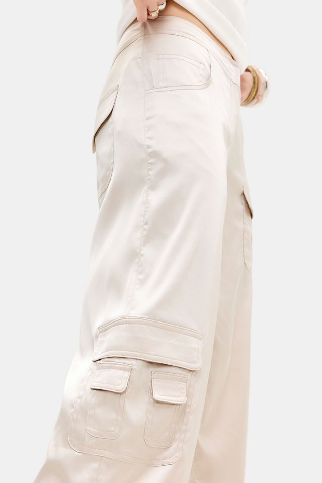 Pantaloni Cargo in Satin Grania Motel #2