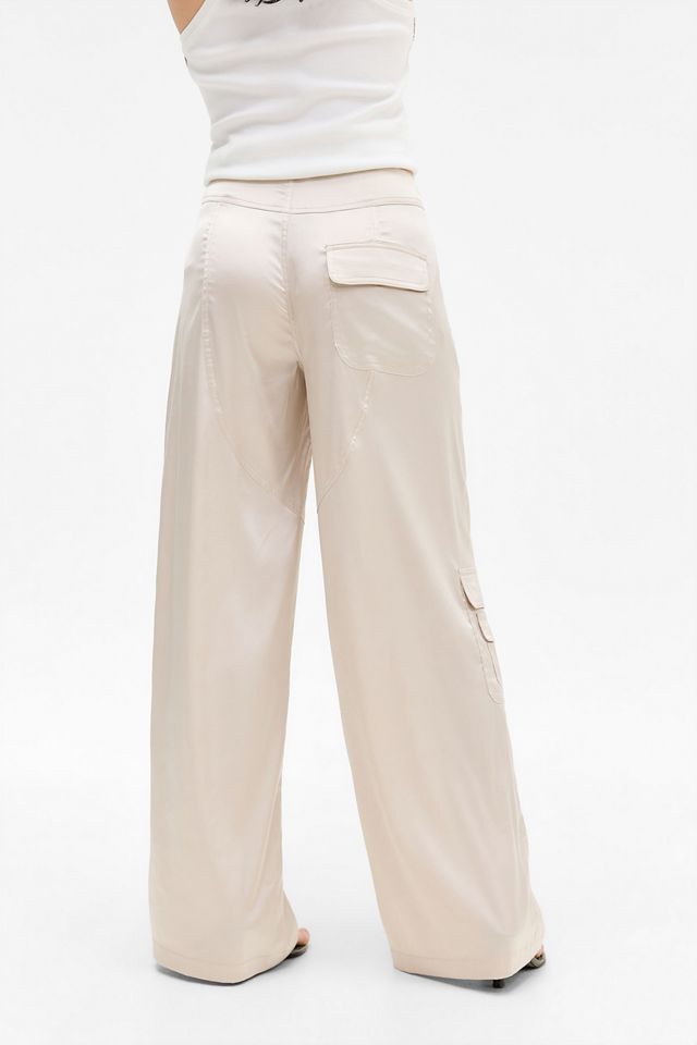 Pantaloni Cargo in Satin Grania Motel #3