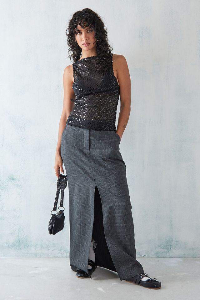 Motel Black Sequin Dudley Top #2