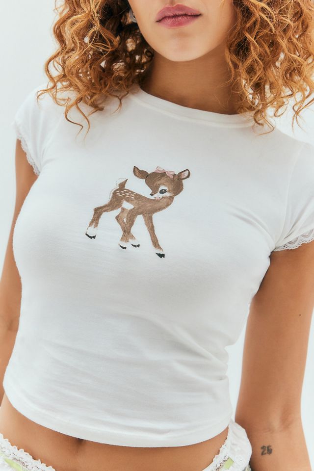 Motel Izzy Deer Baby T-Shirt #1