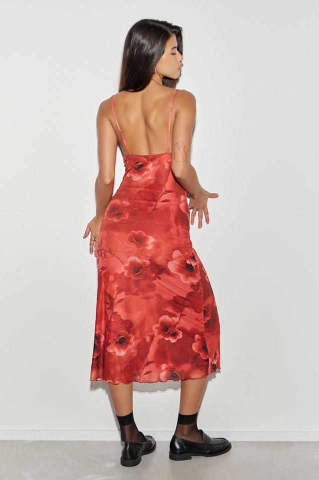 Motel UO Exclusive Coya Floral Midi Dress #3