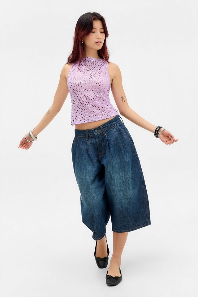 Motel Dudley Sequin Top #1