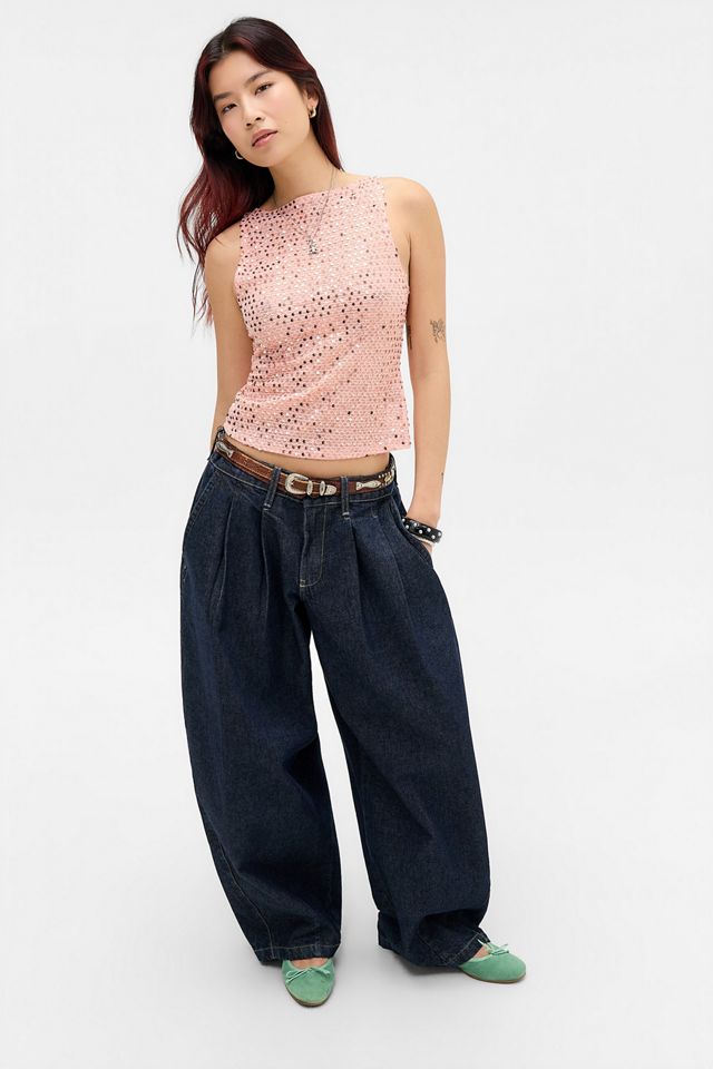 Top con Paillettes Motel Dudley #1