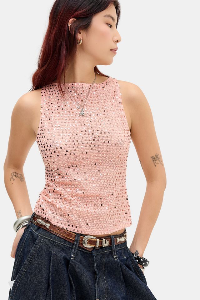 Top con Paillettes Motel Dudley #2