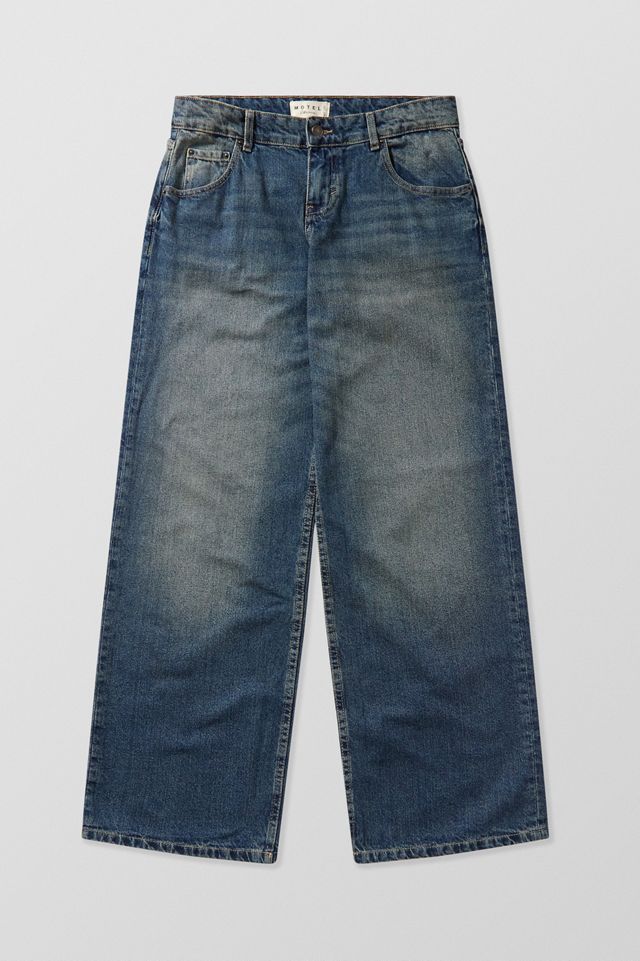 Motel Low Rise Parallel Jeans #7