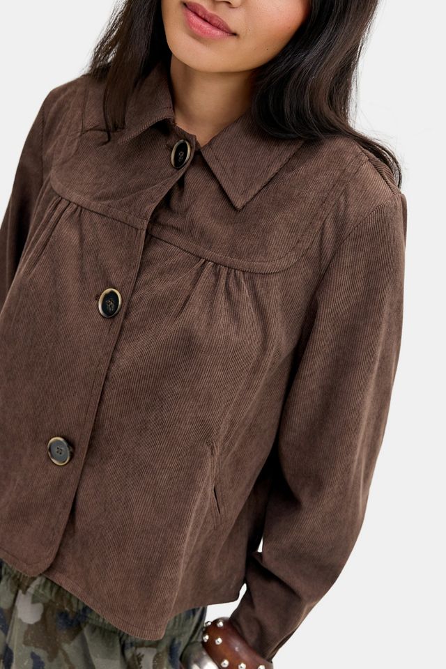 Motel Braune Toba Cordjacke #1