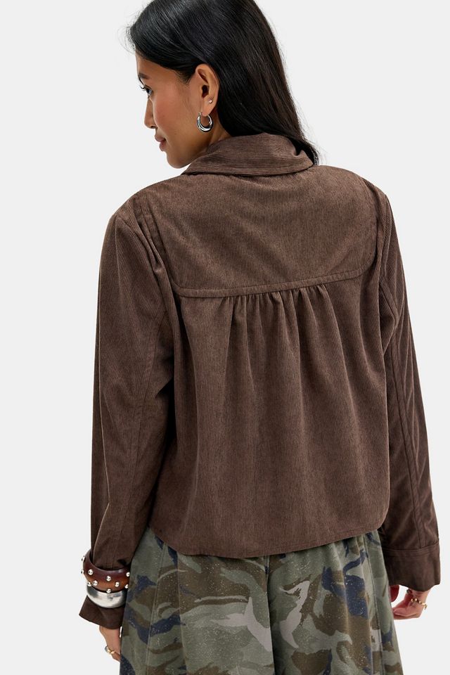 Motel Braune Toba Cordjacke #3