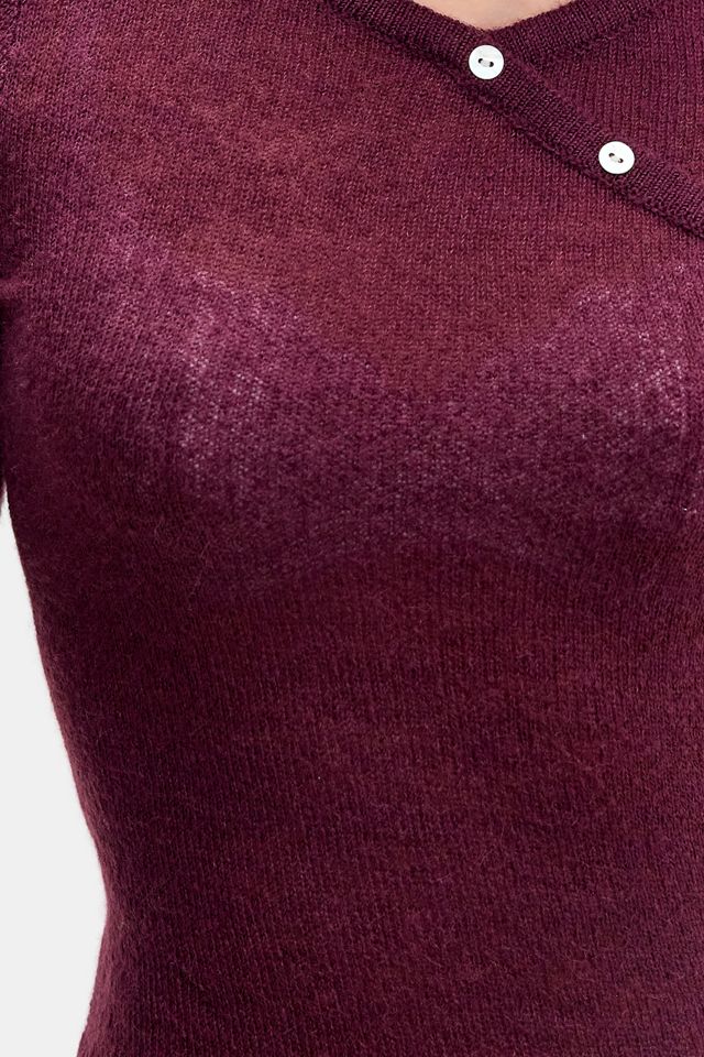 Motel Plum Elanur Long Sleeve Knit Top #3