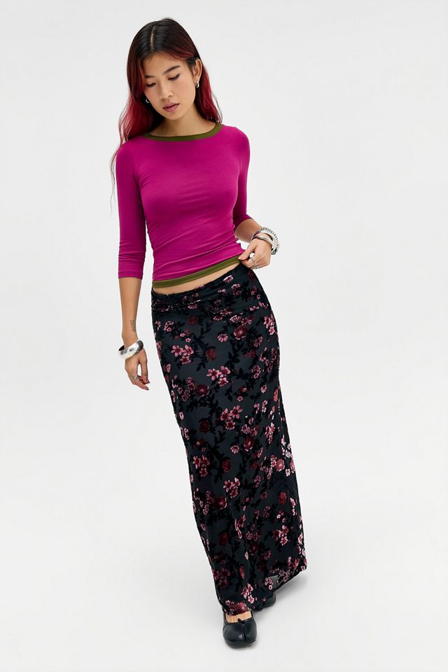 Motel Pink Yones 3/4 Sleeve Top #1