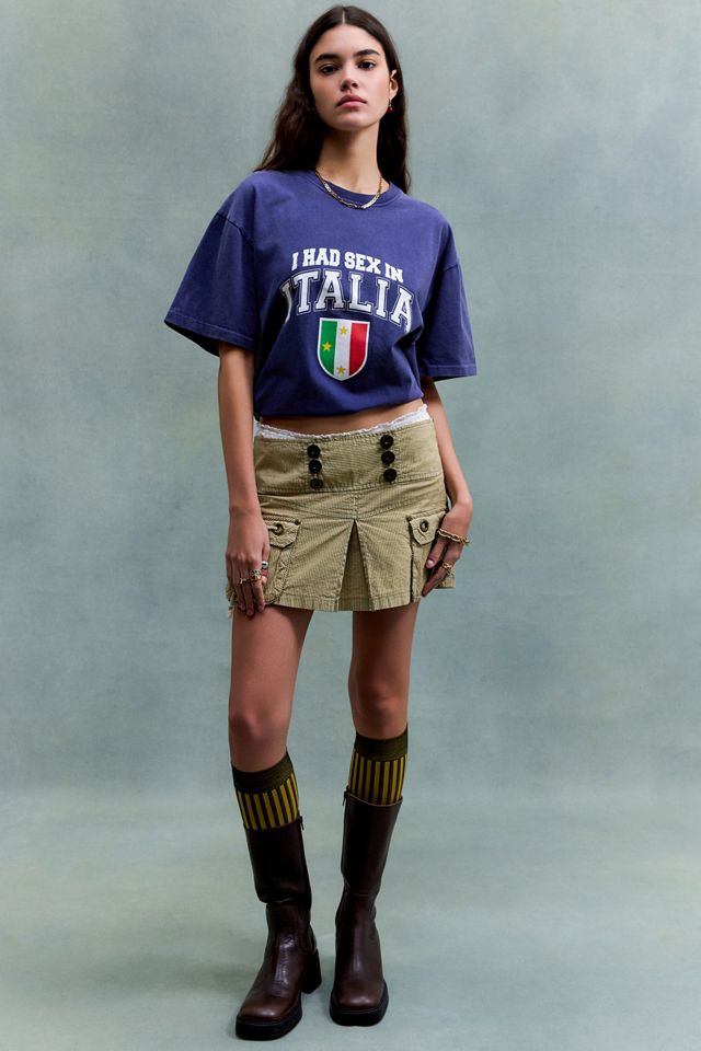T-shirt Carne Bollente Navy Ciao Bella #1
