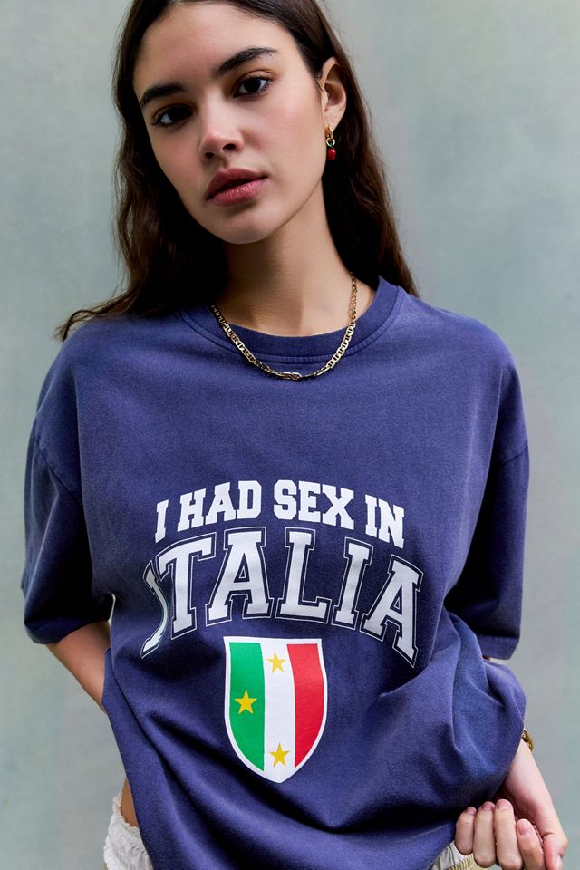 T-shirt Carne Bollente Navy Ciao Bella #3