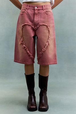 Carne Bollente Rote Waschung Love Jorts