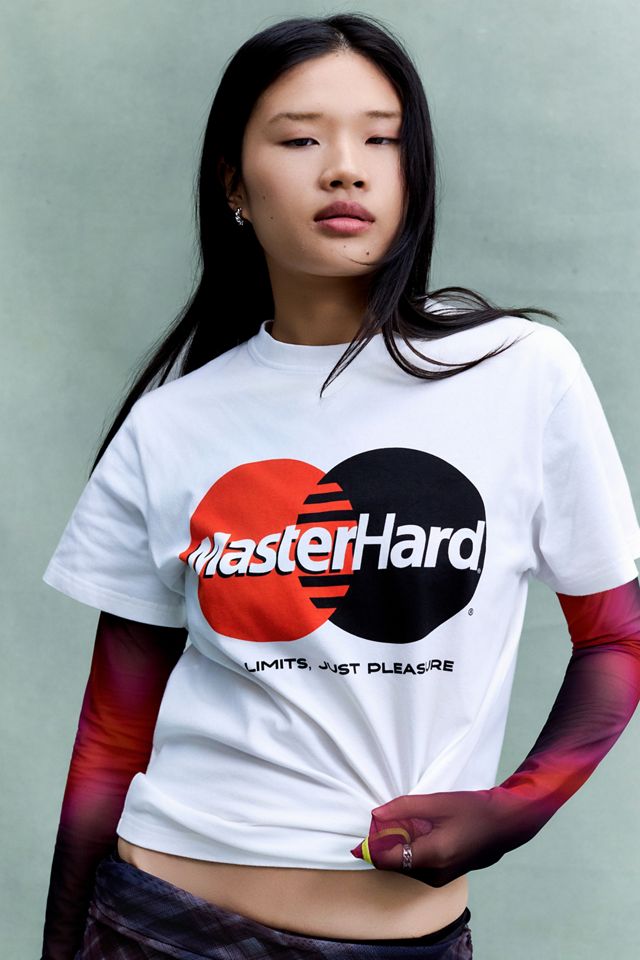 T-shirt Relaxed Masterhard Bianca Carne Bollente #5