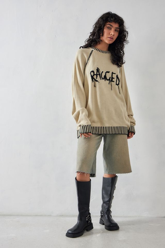 The Ragged Priest - Pull en maille à points de surjet #2