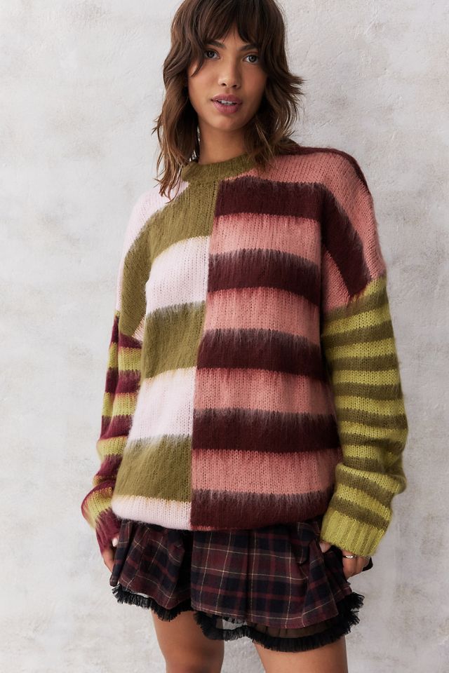 The Ragged Priest – Strickpullover „Wander" mit Streifen #1