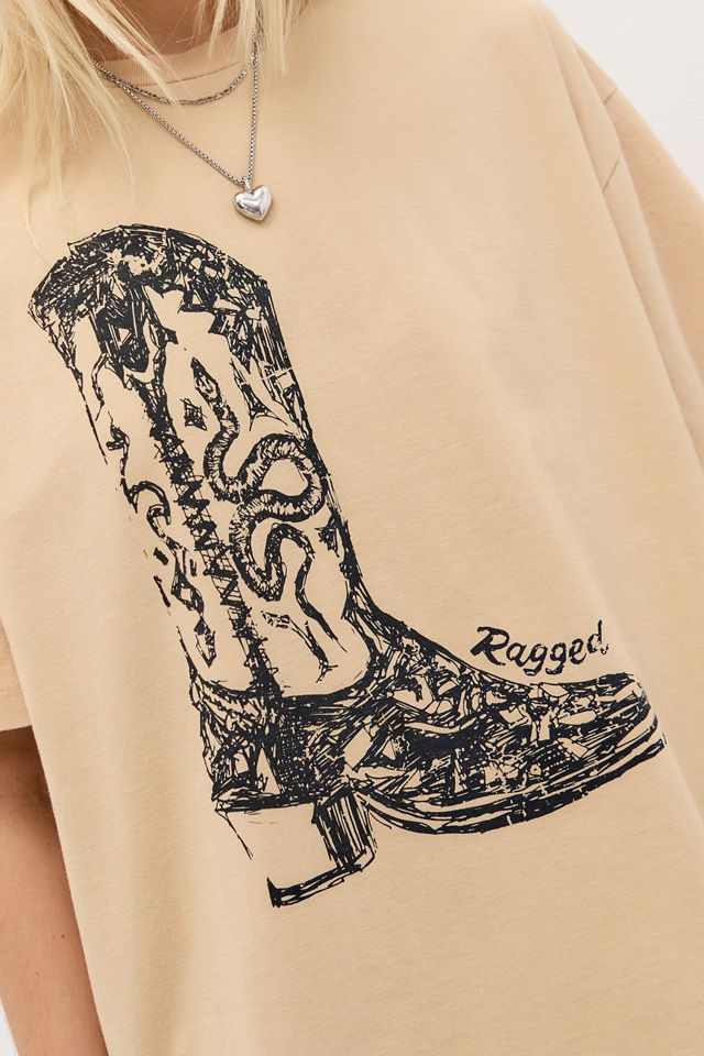 T-shirt oversize Western The Ragged Priest #2