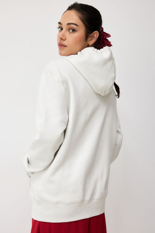 GAP - Sweat à capuche zippé à logo emblématique blanc #3