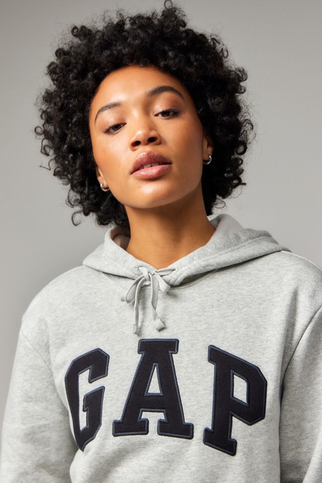GAP Heritage Grey Logo Hoodie #2