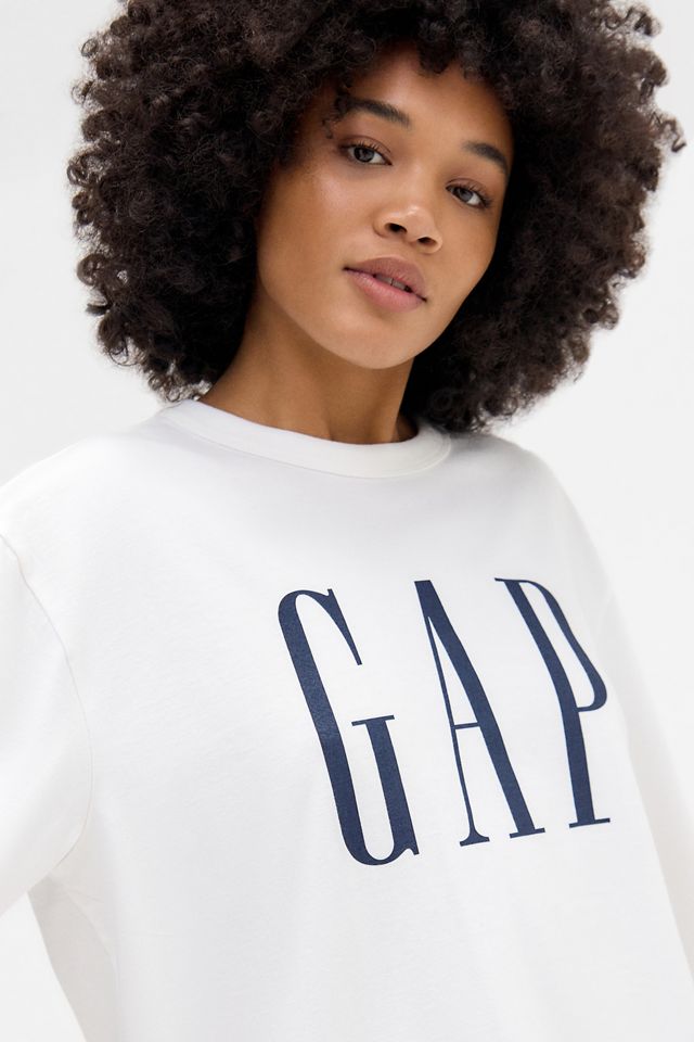 GAP Ecru Long Sleeve T-shirt #2