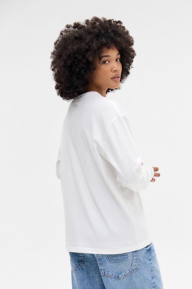 GAP Ecru Long Sleeve T-shirt #3