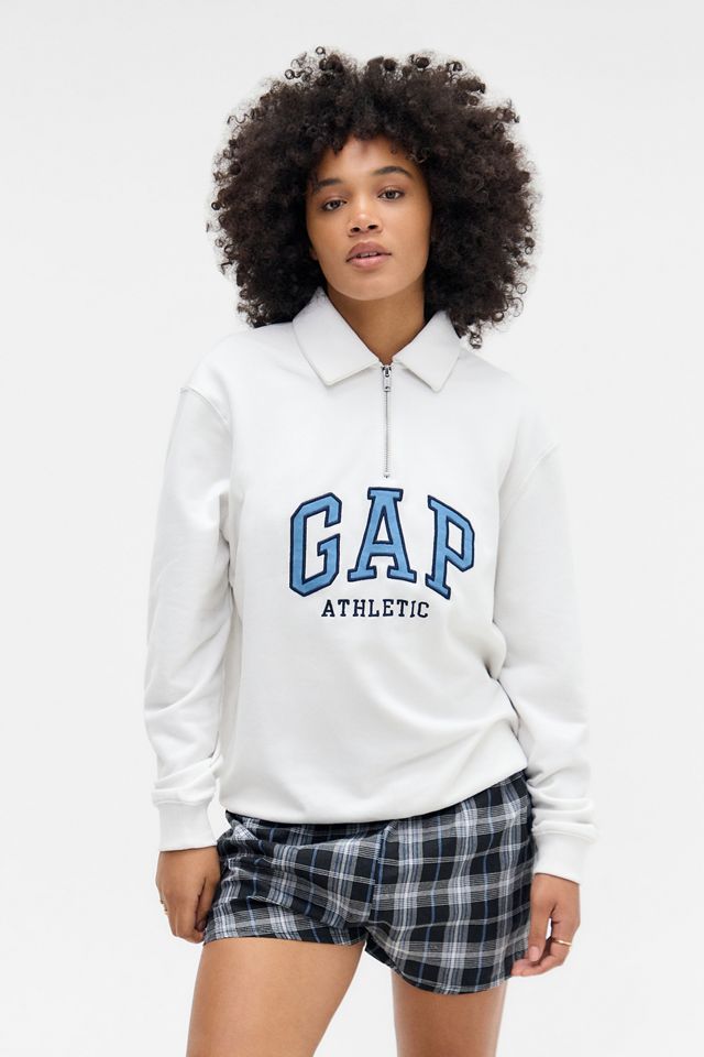 Sweat-shirt polo avec logo GAP College #1