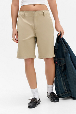 GAP Downtown Bermuda Shorts - Khaki UK 8 at Urban Outfitters