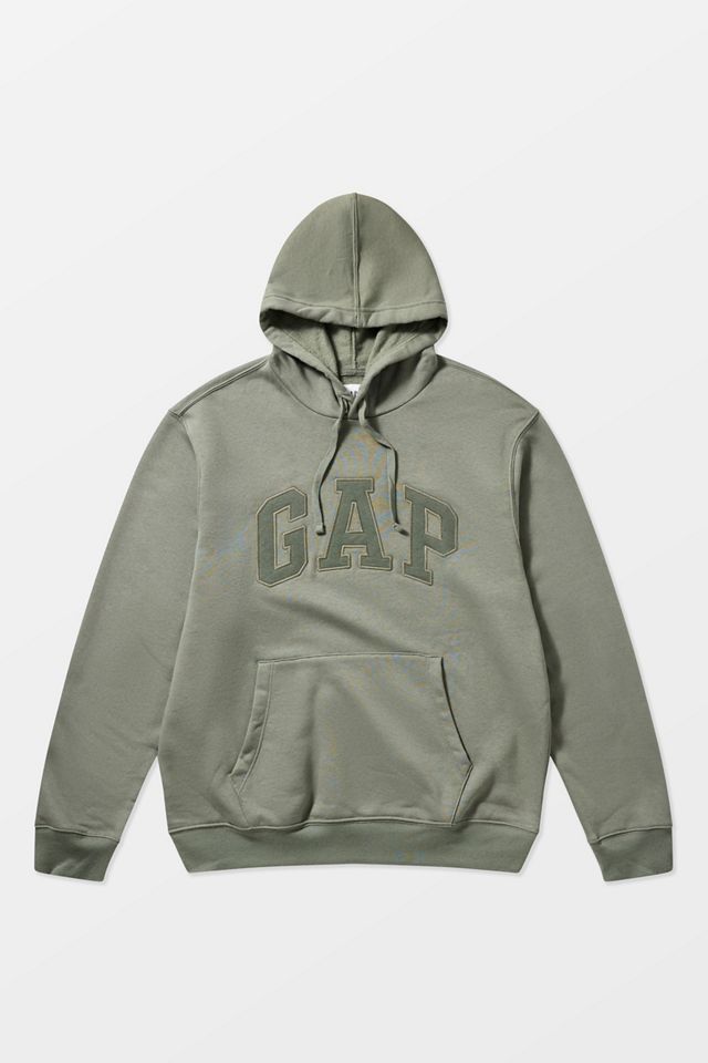 Sweat à capuche Heritage vert GAP #5
