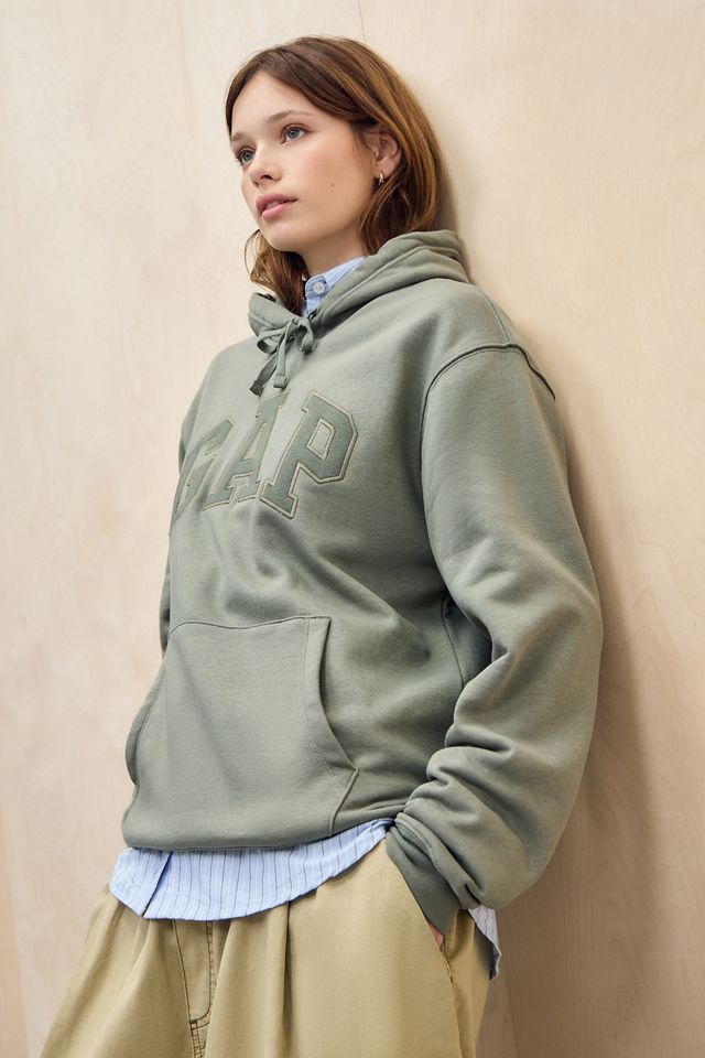 Sweat à capuche Heritage vert GAP #2