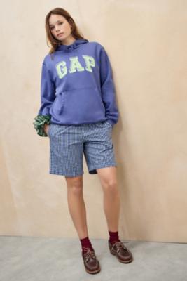 GAP Blue Heritage Hoodie - Blue M at Urban Outfitters