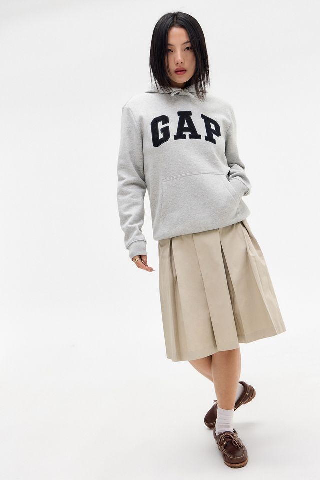 GAP Grey Arch Logo Hoodie #1